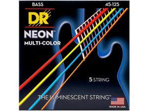 DR Strings Sunbeam Nickel Plated Round Core 5 String Bass 45-125 