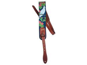 Gibson The Dove Premium Guitar Strap Blue Gibson The Dove Premium Guitar Strap Blue