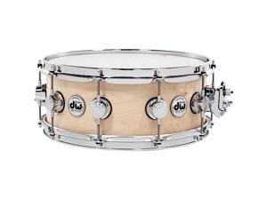 DW Collector's Series Satin Oil Snare Drum Natural with Chrome Hardware 14x5.5 DW Collector's Series Satin Oil Snare Drum Natural with Chrome Hardware 14x5.5