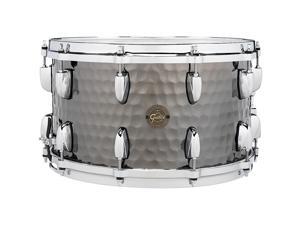 Gretsch Drums Hammered Black Steel Snare 14 x 8 in. Gretsch Drums Hammered Black Steel Snare 14 x 8 in.