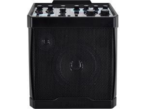 IQ Sound IQ-908K Mini Karaoke Bluetooth Speaker with Wireless Microphone,  RGB Lights Surround, Fun Voice Changing in Rechargeable Compact, and