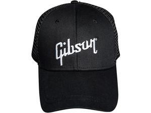 Gibson Black Trucker Snapback One Size Fits All Gibson Black Trucker Snapback One Size Fits All
