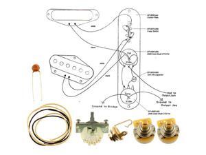 Allparts EP-4131-000 Wiring Kit for Tele Mod Allparts EP-4131-000 Wiring Kit for Tele Mod
