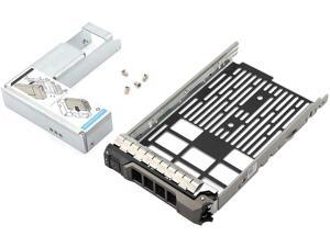 3.5" SAS / SATA Hard Drive Tray Caddy with 2.5" HDD Adapter SSD SAS SATA Bracket for Dell Poweredge Series 11 12 13 Generation Models R310 T310 R330 T330 R410 T410 R415 R510 etc. 3.5" SAS / SATA Hard Drive Tray Caddy with 2.5" HDD Adapter SSD SAS SATA Bracket for Dell Poweredge Series 11 12 13 Generation Models R310 T310 R330 T330 R410 T410 R415 R510 etc.