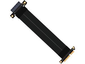 PCI-e PCI Express 3.0 4X Extension pcie 4X Cable with Gold-Plated Connector pcie 4X Cable ( pcie 4X 180 Degree Cable 20cm ) PCI-e PCI Express 3.0 4X Extension pcie 4X Cable with Gold-Plated Connector pcie 4X Cable ( pcie 4X 180 Degree Cable 20cm )