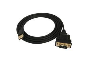 WERLEO 6 FEET USB to RS232 Serial DB9 Adapter Cable with FTDI FT232 Chip for Windows Linux Mac OS WERLEO 6 FEET USB to RS232 Serial DB9 Adapter Cable with FTDI FT232 Chip for Windows Linux Mac OS