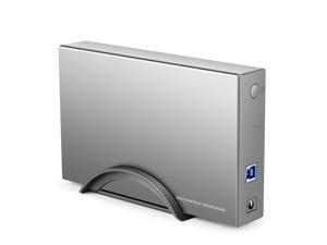 WERLEO Hard Drive Enclosure USB 3.0 Hard Drive Docking Station External Aluminum Case for 3.5 inch SATA I II III HDD or SSD Support UASP & 8TB Drives Silver WERLEO Hard Drive Enclosure USB 3.0 Hard Drive Docking Station External Aluminum Case for 3.5 inch SATA I II III HDD or SSD Support UASP & 8TB Drives Silver