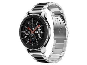 Werleo Stainless Steel Metal Band Bracelet Strap Compatible with Samsung Galaxy Watch 42mm  Ticwatch E  Galaxy Watch Active 40mm  Gear S2 Classic