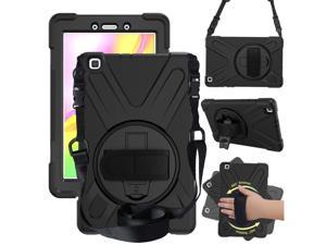 Galaxy Tab A 8.0 2019 Case Model SM-T290 SM-T295 Heavy Duty Shockproof Protective Case Cover with 360 Rotating Kickstand Hand Strap Shoulder Strap for Samsung Galaxy Tab A 8.0 2019 Without S Pen Galaxy Tab A 8.0 2019 Case Model SM-T290 SM-T295 Heavy Duty Shockproof Protective Case Cover with 360 Rotating Kickstand Hand Strap Shoulder Strap for Samsung Galaxy Tab A 8.0 2019 Without S Pen