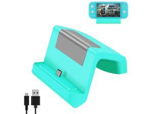 Nintendo Switch Dock Mini Portable Charging Stand with USB Type C Port Replacement Charging Dock Station for Nintendo Switch and Switch Lite