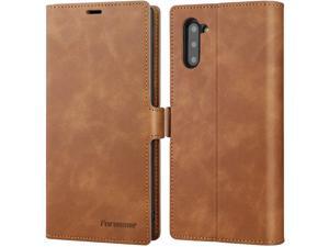 Galaxy Note 10 Wallet Case Premium Leather Note 10 Folio Flip Case with Kickstand Card Holder Slots Shockproof Protective Cover for Samsung Galaxy Note 10 63 inch