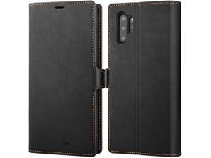 Galaxy Note 10 Plus Wallet Case Premium Leather Note 10 Plus Folio Flip Case with Kickstand Card Holder Slots Shockproof Protective Cover for Samsung Galaxy Note 10 Plus 68 inch
