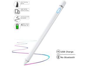 Stylus Pens for Touch Screens Fine Point Active Stylus Pen Rechargeable Compatible with iPad iPhone Android and Tablet Capacitive Stylus for Writing Drawing Stylus Pens for Touch Screens Fine Point Active Stylus Pen Rechargeable Compatible with iPad iPhone Android and Tablet Capacitive Stylus for Writing Drawing