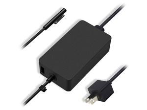 15V 2.58A 44W Charger for Micro-soft Surface Laptop Surface Pro X Pro 7 Pro 6 Pro 5 Pro 4 Surface Pro 3 Surface Go Book AC Adapter 1800 Power Supply Cord with 5V USB Charging Port and Power Cord 15V 2.58A 44W Charger for Micro-soft Surface Laptop Surface Pro X Pro 7 Pro 6 Pro 5 Pro 4 Surface Pro 3 Surface Go Book AC Adapter 1800 Power Supply Cord with 5V USB Charging Port and Power Cord