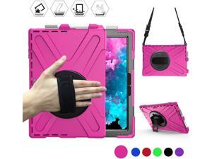 Microsoft Surface Pro 7 / Pro 6 / Pro 5 / Pro 2017 / Pro 4 / Pro LTE Case Protective Rugged Cover Case with Pen Holder Hand Strap Rotating Kickstand Shoulder Strap Rugged Shockproof Silicone Case Microsoft Surface Pro 7 / Pro 6 / Pro 5 / Pro 2017 / Pro 4 / Pro LTE Case Protective Rugged Cover Case with Pen Holder Hand Strap Rotating Kickstand Shoulder Strap Rugged Shockproof Silicone Case