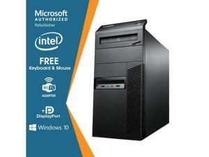 Lenovo ThinkCentre M92 Tower Desktop PC Intel Core i5 3rd Gen 16GB 500GB Hard drive Windows 10 Pro New Keyboard, Mouse,Power cord,WiFi Adapter Lenovo ThinkCentre M92 Tower Desktop PC Intel Core i5 3rd Gen 16GB 500GB Hard drive Windows 10 Pro New Keyboard, Mouse,Power cord,WiFi Adapter