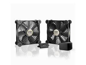 MULTIFAN S7-P, Quiet Dual 120mm AC-Powered Cooling Fan for Receiver DVR Cabinets MULTIFAN S7-P, Quiet Dual 120mm AC-Powered Cooling Fan for Receiver DVR Cabinets