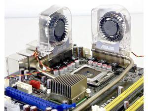 2x ASUS Motherboard Mainboard Optional Heatsink Chipset VRM Heatpipe Cooling Fan 2x ASUS Motherboard Mainboard Optional Heatsink Chipset VRM Heatpipe Cooling Fan