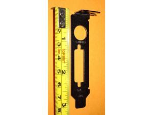EVGA 206-BR-AL02-01 Low Profile Half Height Size Length Bracket DVI S/Video HDTV EVGA 206-BR-AL02-01 Low Profile Half Height Size Length Bracket DVI S/Video HDTV