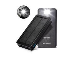External Battery Power Bank 4 Port USB Solar Charger High Capacity Waterproof External Battery Power Bank 4 Port USB Solar Charger High Capacity Waterproof