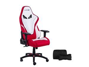 KARNOX Hero BA New Racing Style Gaming Office Chair with Adjustable Height and Armrests 155°Reclining with Headrest and Lumbar Support(Red) …