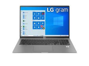 LG Gram 17 Laptop 17" WQXGA IPS Display 10th Gen Intel Quad-Core i7-1065G7 16GB DDR4 512GB SSD 128GB SD Card Intel Iris Plus Graphics Backlit Keyboard Fingerprint Reader Thunderbolt Win10 Gray