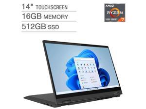 Lenovo Flex 5 14" FHD  2-in-1 Customized Laptop | Touchscreen | 8-Core AMD Ryzen 7 5700U | 16GB DDR4 RAM 256GB  SSD AMD Radeon Graphics | WiFi6 | Backlit KB | Fingerprint | Win 10  | Grey