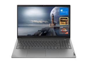 Lenovo ThinkBook 15 G3 15.6" Full HD Laptop, AMD Octa-Core (8 Core) Ryzen 7 5700U, 16GB DDR4 RAM, 512GB PCIE SSD, Fingerprint, Backlit Keyboard, Windows 10 Pro