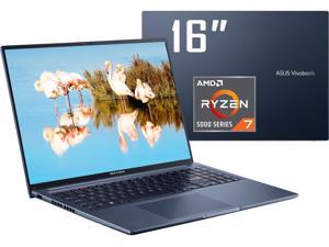 2023 ASUS Vivobook Slim Laptop 16 WUXGA Display 8Core AMD Ryzen 7 5800HS Beats i71195G7 16GB DDR4 RAM 512GB SSD AMD Radeon Graphics WiFi 6 Windows 11