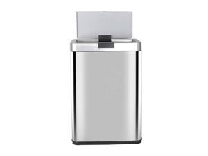 Electric Trash Can Touchless Garbage Automc Wastebasket Combo Motion Sensor