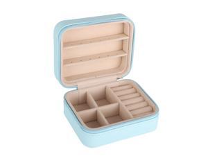 Portable Travel Jewelry Box Organizer Leather Jewellery Ornaments Case Storage Portable Travel Jewelry Box Organizer Leather Jewellery Ornaments Case Storage