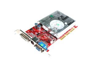 AGP 8X NEW nVIDIA GeForce FX5500 256MB DDR AGP 4X 8X VGA DVI Grpahic Video Card AGP 8X NEW nVIDIA GeForce FX5500 256MB DDR AGP 4X 8X VGA DVI Grpahic Video Card
