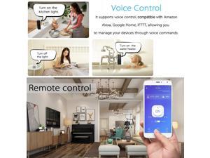 Wireless APP Remote Control Power Outlet Smart Thermostat Humidistat Timing Plug Socket Compatible with Amazon Alexa Echo Google Nest Home AC90-250V 16A EU Plug Wireless APP Remote Control Power Outlet Smart Thermostat Humidistat Timing Plug Socket Compatible with Amazon Alexa Echo Google Nest Home AC90-250V 16A EU Plug