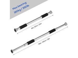 Adjustable Doorway Pull Up Bar Fitness Door Way Chin Up Horizontal Home Gym Exercise Fitness Workout Equipment 350LB Bearing Adjustable Doorway Pull Up Bar Fitness Door Way Chin Up Horizontal Home Gym Exercise Fitness Workout Equipment 350LB Bearing