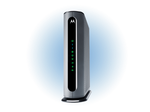 Motorola MG8702 DOCSIS 3.1 Cable Modem + Wi-Fi Router (High Speed Combo) with Intelligent Power Boost | AC3200 Wi-Fi Speed | Approved for Comcast Xfinity, Cox, and Charter Spectrum