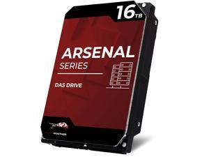 WP Arsenal 16TB SAS HDD 7200RPM 3.5-Inch DAS Hard Drive Compatible in NetApp, SuperMicro, Synology, JBOD Storage Expansion Enclosures