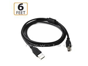 Accessory USA 6ft USB Cable Computer PC Laptop Data Sync Cord for Western Digital WD WD1200JB-00GVC0 3.5 IDE/ATA Hard Drive HDD HD 