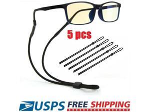 5pcs Sport Sunglass Neck Strap Eyeglass Read Glasses Neck Cord Lanyard Holder US 5pcs Sport Sunglass Neck Strap Eyeglass Read Glasses Neck Cord Lanyard Holder US