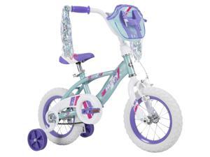 Huffy Kid Bike 12 inch Glimmer Quick Connect Assembly, Blue w/ Streamers & Bag Huffy Kid Bike 12 inch Glimmer Quick Connect Assembly, Blue w/ Streamers & Bag