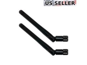 2-pack RP-SMA Antenna for WiFi 2.4GHz/5Ghz Wireless Router or Card 2X 2-pack RP-SMA Antenna for WiFi 2.4GHz/5Ghz Wireless Router or Card 2X