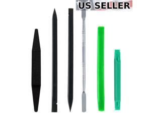 Plastic Pry Tools + Metal Spudger Opener for iPad Galaxy Tab Repair, 5pc Set Plastic Pry Tools + Metal Spudger Opener for iPad Galaxy Tab Repair, 5pc Set