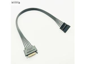 30CM Black Single Sleeved SATA 15Pin Male to Female Power Extension Cable HDD SSD Power Supply Cable SATA Power Cable for PC NEW 30CM Black Single Sleeved SATA 15Pin Male to Female Power Extension Cable HDD SSD Power Supply Cable SATA Power Cable for PC NEW