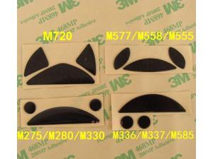 1 set 3M teflon mouse feet mouse skate for Logitech M275 M280 M330 M720 M557m558 M555b M337 mouse glide thickness is 0.6mm