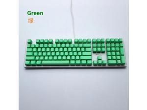 108 Keys/set PBT Thickened OEM Height Key cap Mechanical Keyboard Keycaps No printed Key caps ANSI Layout