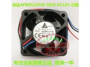 Delta 5020 AFB0512VHD 12V 0.24A 3-wire server power supply cooling fan