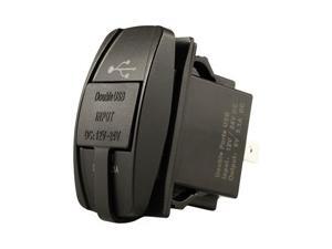 KJM KJM-USB-RSM Dual USB Charger Rocker Switch Mount KJM KJM-USB-RSM Dual USB Charger Rocker Switch Mount