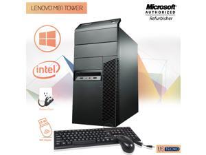 Grade A - Lenovo thinkCentre M81 Tower PC Core i5 2nd Gen 2400 @ 3.10 Ghz 8GB 500GB HDD Display port Windows 10 Home Free WiFi Adapter Grade A - Lenovo thinkCentre M81 Tower PC Core i5 2nd Gen 2400 @ 3.10 Ghz 8GB 500GB HDD Display port Windows 10 Home Free WiFi Adapter
