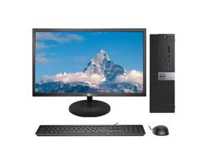 Dell PC desktop 3040 SFF Business Computer intel Core i5 6th Gen 6500 Upto 3.60 Ghz 16GB RAM 128GB SSD/ New 22 Inch Monitor/ Win10 Pro New Wired KB , Mouse, 2 X DP Port, WiFi Adapter - (Renewed)