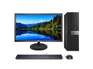 DELL Optiplex 7040 SFF Desktop Computer Core i5 6th Gen 6500 320Ghz upto 360 Ghz 16GB RAM 256GB SSD With New 22 Inch Monitor HDMI New Wired KB  Mouse Combo  WiFi Adapter  Renewed