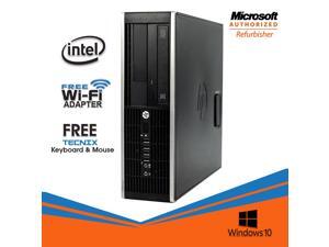 HP Compaq Elite 8100 SFF Computer Intel Core i5 650 8GB 480GB SSD DVD Windows 10 Professional New Keyboard, Mouse,Power cord,WiFi Adapter HP Compaq Elite 8100 SFF Computer Intel Core i5 650 8GB 480GB SSD DVD Windows 10 Professional New Keyboard, Mouse,Power cord,WiFi Adapter